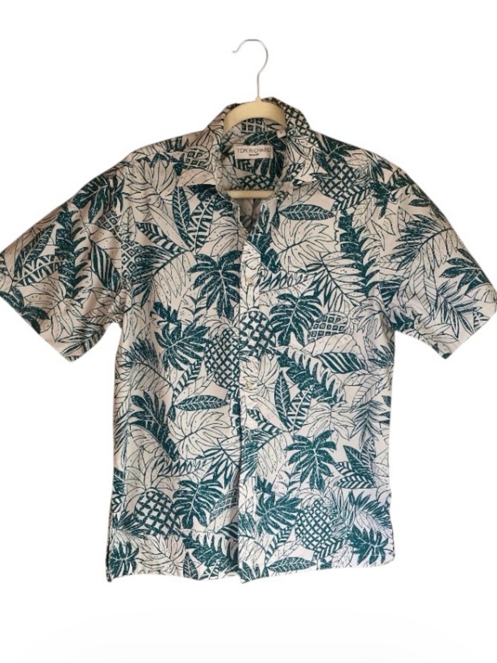 Tori Richard Uniforms Multicolor Floral Hawaiian Shirt Size S View 4